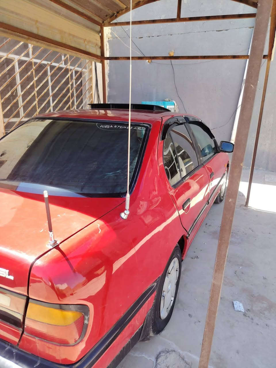 السلام عليكم
نيسان برايمرا
موديل ١٩٩١
مكينه ٢٠٠٠
كابريتر
تخم تاير امامي خلفي جديد
محرك شرط
كير شرط
تبريد ويا سويج
صدر امامي خلفي جديد
لايت عالي ناصي زنون
سنتر لك مركزي اربع أبواب

مكان السياره صلاح الدين بيجي الحجاج
الهاتف *********** بي واتساب 
*********** بي واتساب 
السعر 38 وبيها مجال
