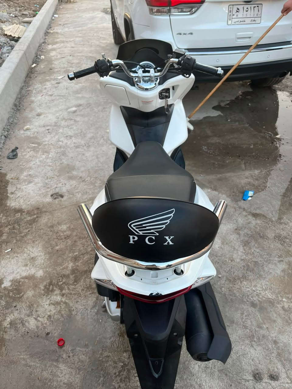 السلام عليكم PCX جيل الثاني ياباني JF
مصارلهة هواي من نازله كفاله الدراجه كفر ومكينه لوك

ماشيه 32k✅

الورقه مال مزاد✅

مكينه125✅

حساس ستان حساس ازدحام✅

المنفيس والكتلوكات والعدة هم وياها

السعر16مكاني بغداد مدينت الصدر  بعد سنه اذا كلولك مفتوحه ترجتع ماسنجر ممتواجد

شراي اتصل سعر 16ونص رقم ‭***********‬
