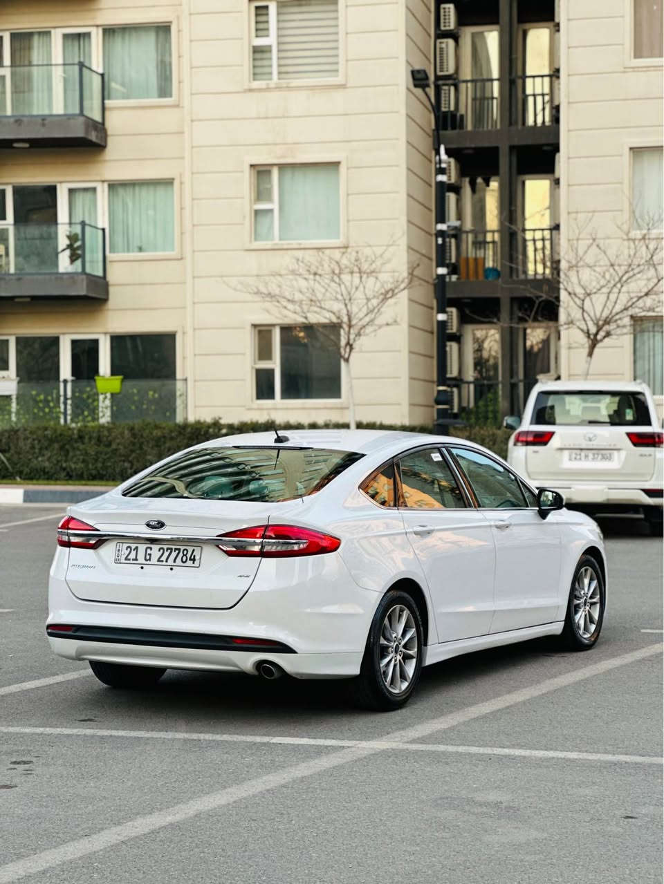 ‎فورد فيوشن ٢٠١٧ كلين تايتل
‎مةكينةي ٢.٥ مةرغوب٢ پارجة بؤياخ بي ئرباگ بي ناوگرتن
‎مواصفات SE
‎فول مواصفات بةس سلايت نية
‎شاشة 
‎فةرشي بيلادي ماوة
‎٤ تايةوويلي لؤكي ژيراية
‎٢ كوشني پيشةوة كارةباي 
‎تةبريت مةركةزي
‎جةگ و سپيري دانةگيراوة
‎نموونة لة جواني  پاكي و بي مةسرةفي
‎گيرو مةكينةو كارةباي بةشةرت
‎لوكة 
‎تةنانةت گلوپي مةكينةش ئيشناكات
‎نرخي129 وةرةقة وً مةعامةلةية
‎سعري نازةنيت پةيوةندي مةكة  
***********
‎ سليماني السليمانية, العراق
