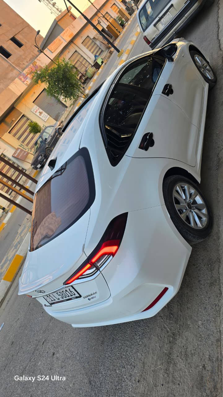 كورلا 2025  هايبر شكل خليجي🇦🇪 كفاله عامة
ماشيه 23 الاف فقط
المواصفات ✅
مكينه 1800 هايبرد شحن ذاتي
السعر 157 
سلايت 
كراسي جلد بلادي
رادار + تحديد مسار طريق + قيادة ذاتيه 
قرائة علامات الطريق المرورية
بصمة تشغيل + دخول ذكي  يدة
هاندر بريك بصمة + اوتو هولد 
بطاين بوب حياكه  مطرز 
كيجات ديجتل 
شاشه مسجل +تبريد بيانو + كامره خلفيه دوارة + كار بلي 
تبريد قطعتين 
لايت زينون عالي ناصي + بروجكتر لد زينون 
حساس اطار + حساس مطر + حساس لايت داينمك  
مود + مود درايف + مانع انزلاق 
تحكم  الستيرن كامل مع كروس سرعه
ايرباك عدد 10
ويل كب  حجم 
عنواني تكريت شارع زهور 
الاتصال ***********
***********
