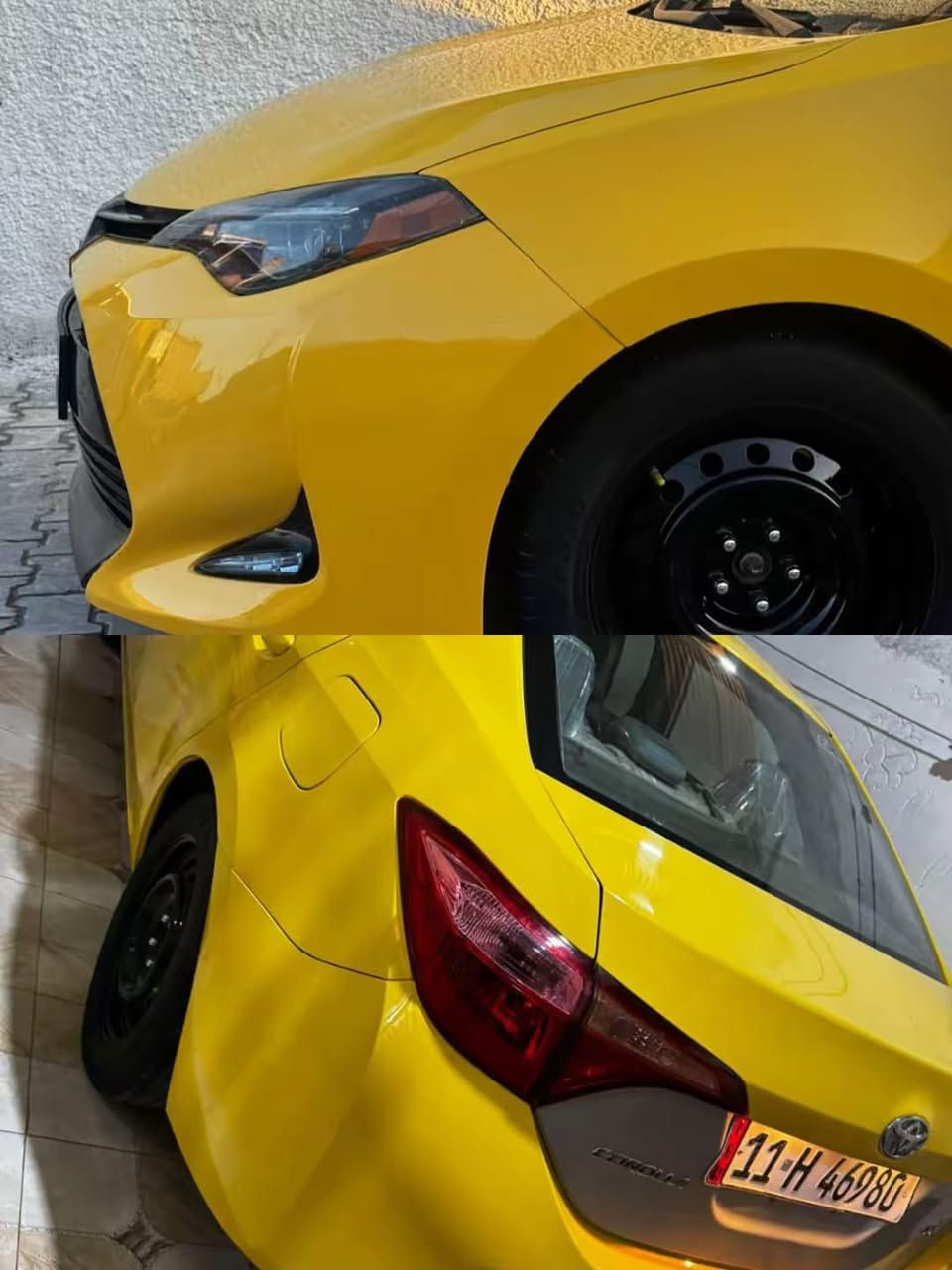 السلام عليكم كورلا 2019 LE كفالة شاصي ولغد ملاحظه حجر صالنصه موجود لايت اصلي رادار موجود تخم تاير كير مكينة مكفولات السيارة ماشية 174 رقم بغداد انكليزي شرط التحويل السياره بيها طخه جاملخ خلفي كلش بسيط عنوان بغداد الشعب 
***********  السعر خاص
