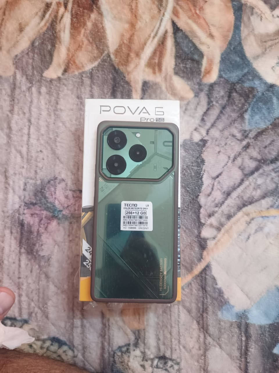 تكنو بوفو ٦ برو 5g ذاكره ٢٥٦ شحن خرافي  يشغل ٦٠ فريم  ترد شاشه ١٢٠ هيرتز
نسخه ال 5g غراضه كامله مراوس بايباد ٩ مكاني بغداد بسمايه


**إذا كنت صاحب هذا الإعلان وتريد حذفه لأي سبب، رجاءا أرسل رسالة إلى الدعم الفني**
