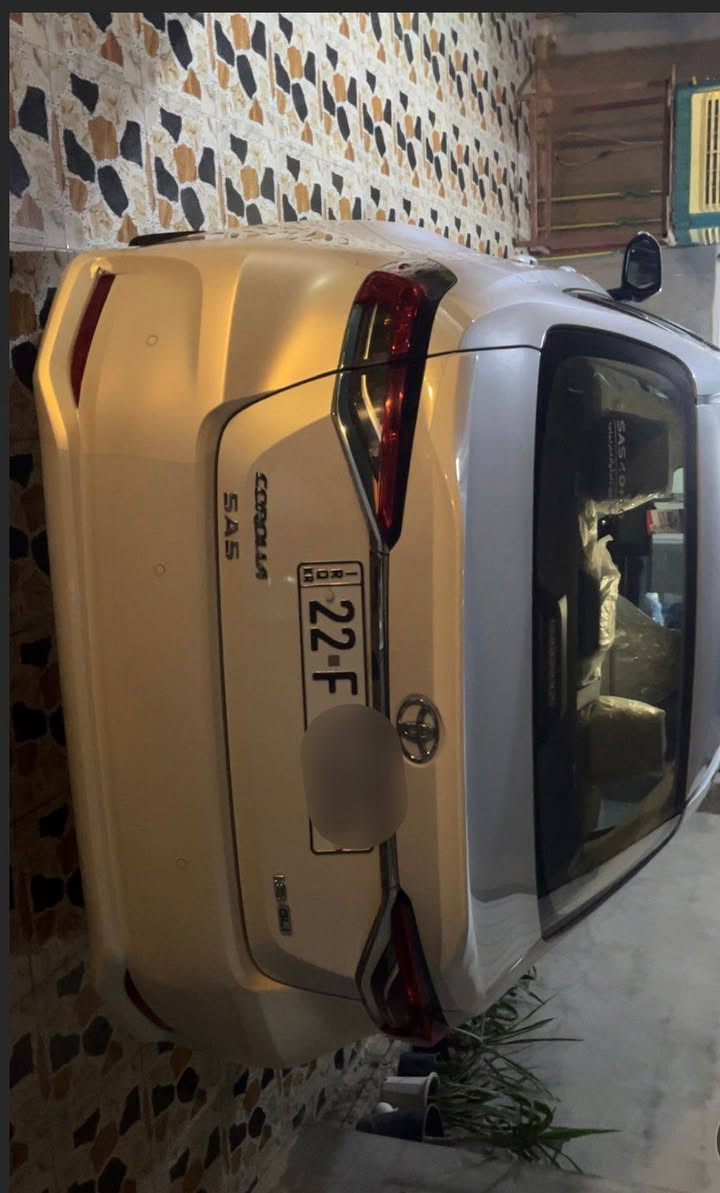 تيوتا كورلا خليجي موديل ٢٠٢٤ ساز
ماشيه 21 الف

السعر ١٨٦ بيها مجال للشراي

امانه الله جديده بعدها 

مكاني بغداد 
رقم صاحب السياره

***********

