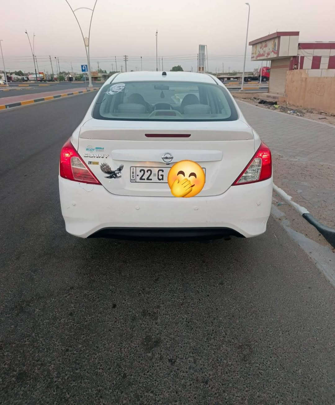 نيسان سني هندي سياره جديده كلش
موديل 2024 كفاله عامه من ضربه وصبغ وتبديل السياره وضع الشركه
مستخدمه رقم اربيل انلكيزي تحويل ثاني يوم 
سياره فول مواصفات ومعروفه مواصفات سني وجاهزة مابيه اي نقص كله على وضع الشركه السعر بلاش جوه سوك 110 بيه مجال بسيط ارخص سني بالعراق كله
الاستفسار ***********
مكاني البصره 
     تحياتي للجميع ....
