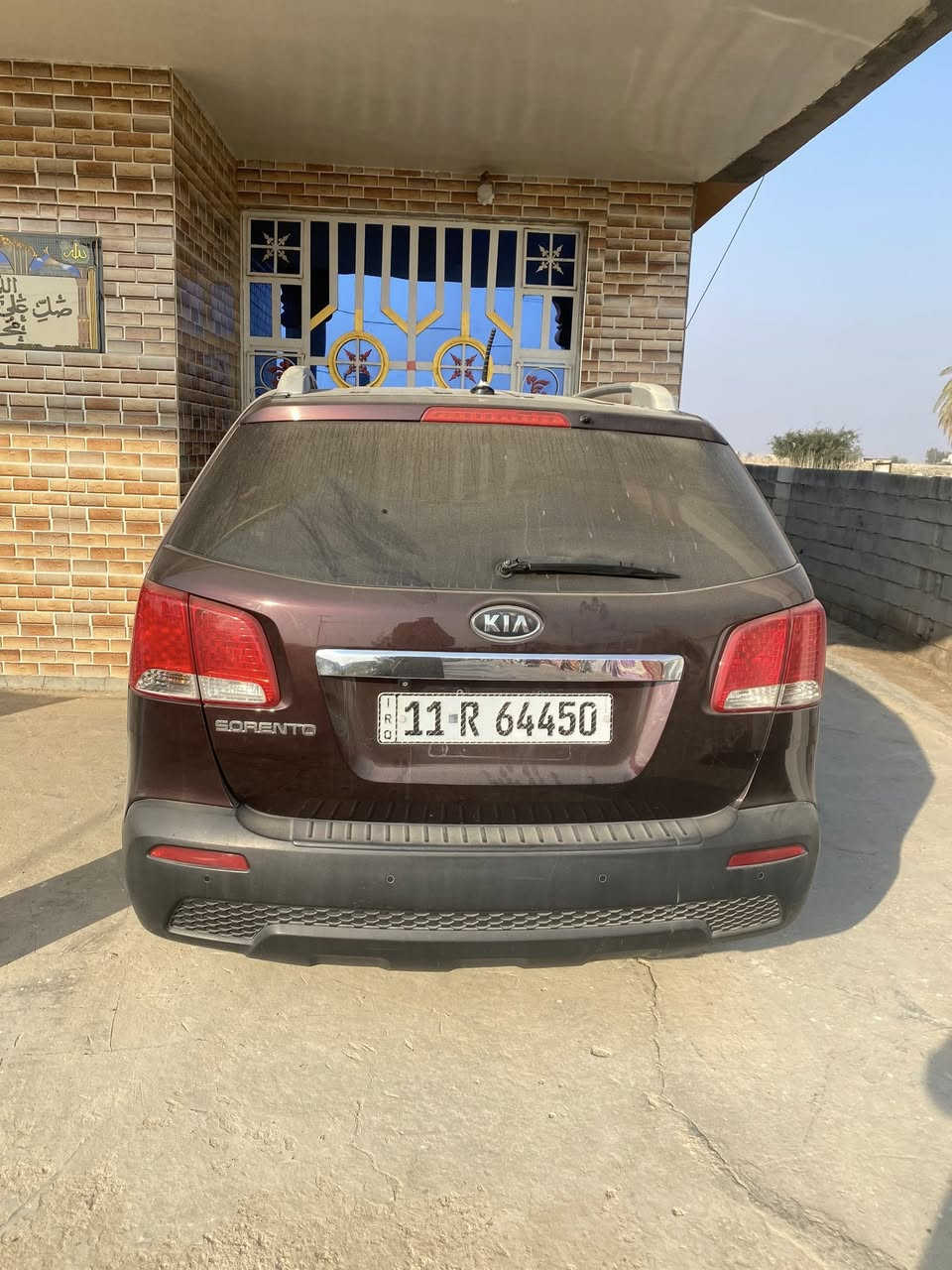 سورينتو 2011
رقم بغداد 
رقم جديد
شرط تحويل 
وأرد آمريكي كفالة عامه
مكان واسط الصويره 
***********
