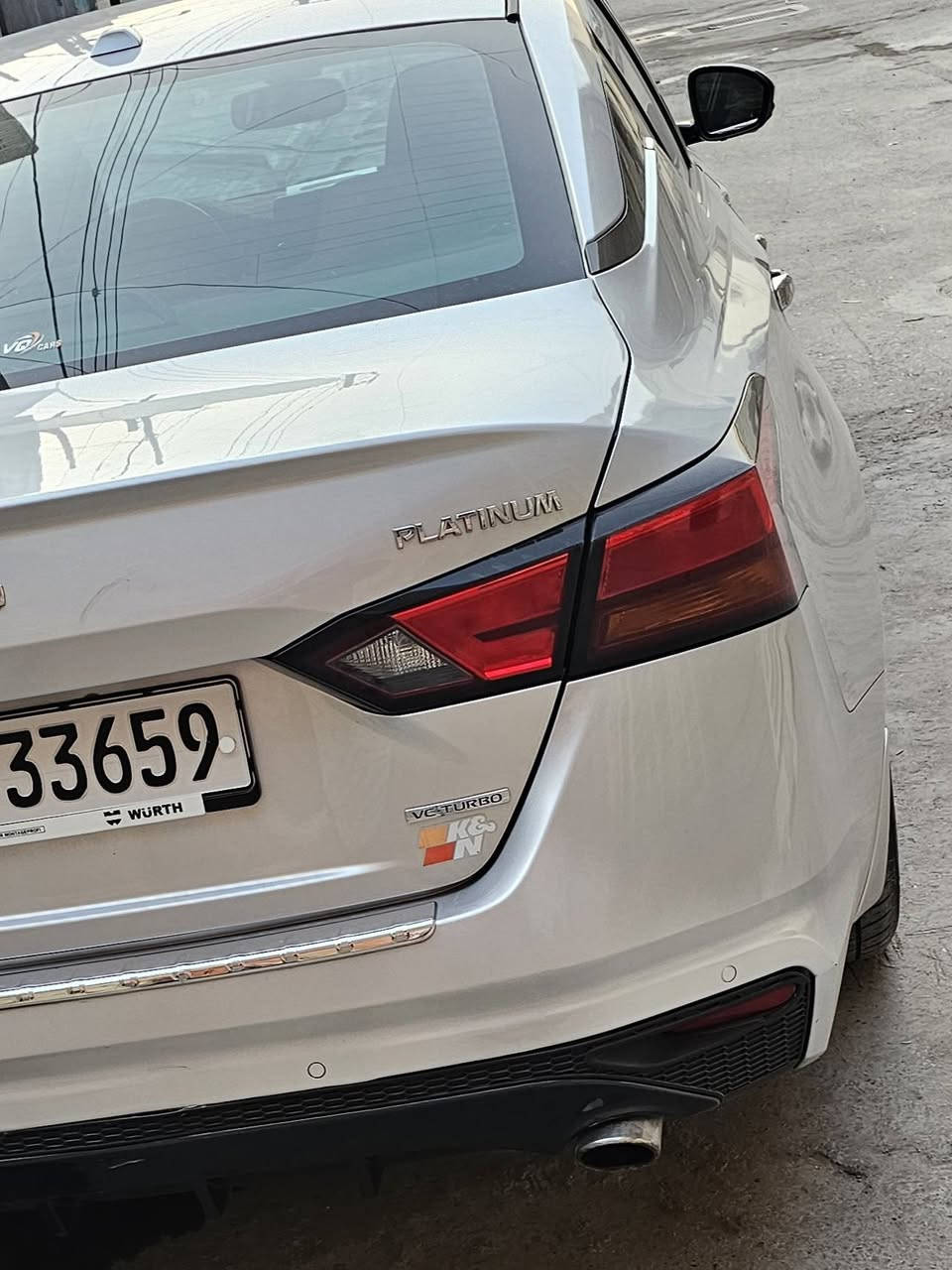 سلام عليكم نيسان لتيما ٢٠١٩
رقم سليمانيه 
حادثه صدر وباب كلير وصابغينه 
بلاتنيوم اعلى فئة فول مواصفات 
بدون ايرباك بدون تبديل
مكينه 2000تيربو مكينه مبدله جديد ستندر
سعر 147بغداد
***********
