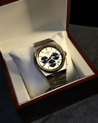 تيسو PRX • كرونوغراف • إطار ذهبي