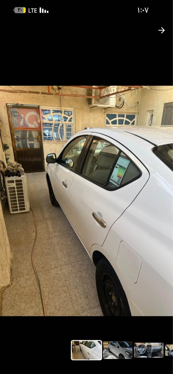 سياره نيسان صني هندي مديل 2020 كفالة عامه 
رقم اربيل سنويه ما منتهية ماشية السياره 113
سعر السياره 108$ وبيه مجال 
مكان السياره البصره 
التواصل /*********** البصرة, العراق
