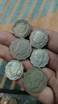 ٦ قطع • عملات ملكي عراقي • توصيل بغداد