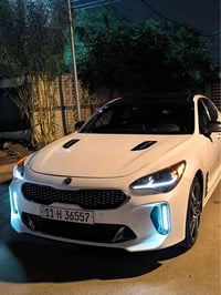 اليدور نظيف وجاهز للبيع كيا ستينكر V6 Twin Turbo  2019 وارد امريكي  حا...