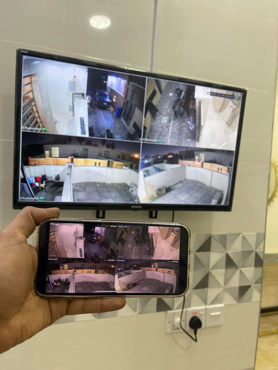 نصب وصيانة كاميرات المراقبة 🔹
نقدم خدمات نصب وصيانة كاميرات المراقبة للمنازل والمحلات والشركات.
📌 خدماتنا تشمل:
✅ نصب كاميرات مراقبة للمنازل والمحلات والشركات
✅ صيانة جميع أنواع الكاميرات
✅ ربط الكاميرات بالموبايل والمشاهدة من أي مكان
✅ تمديد الأسلاك وترتيب النظام بشكل احترافي
✅ فحص وتصليح الأعطال

🎥 كاميرات HD / Full HD / مراقبة ليلية
⚡ عمل سريع وضمان على الخدمة
رابط الارض الذكي للانترنت وكامرات المراقبة

📍 شركة رابط الارض الوزيرية حي المغرب مجاور ماركت سلال 
📞 للاستفسار:   
 (***********  ***********‬ واتساب)
