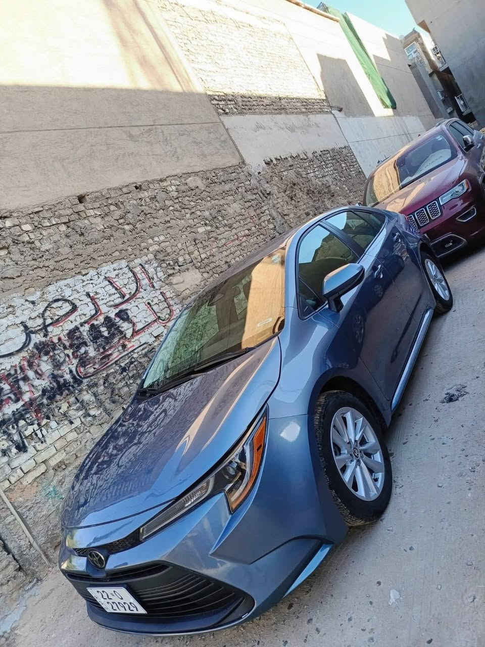 كورلا ٢٠٢٤ ترقيم جديد
محسن  بصمه ويل كب رادارات امامي جانبي 
 ماشي ٢٢ الف
بدون ايرباك 
بدون صبغ  
حادثها دعاميه اماميه وبارد خفيف ع كد شبر بالبنيد وموضح بالصور  والباقي كله مكفول من تبريد محرك كير حجر صالصنه رادارات كله مكفول 
 مكانه بغداد الاعظميه 
السعر  ١٦٧ وبي مجال بسيط 
تواصل ***********
