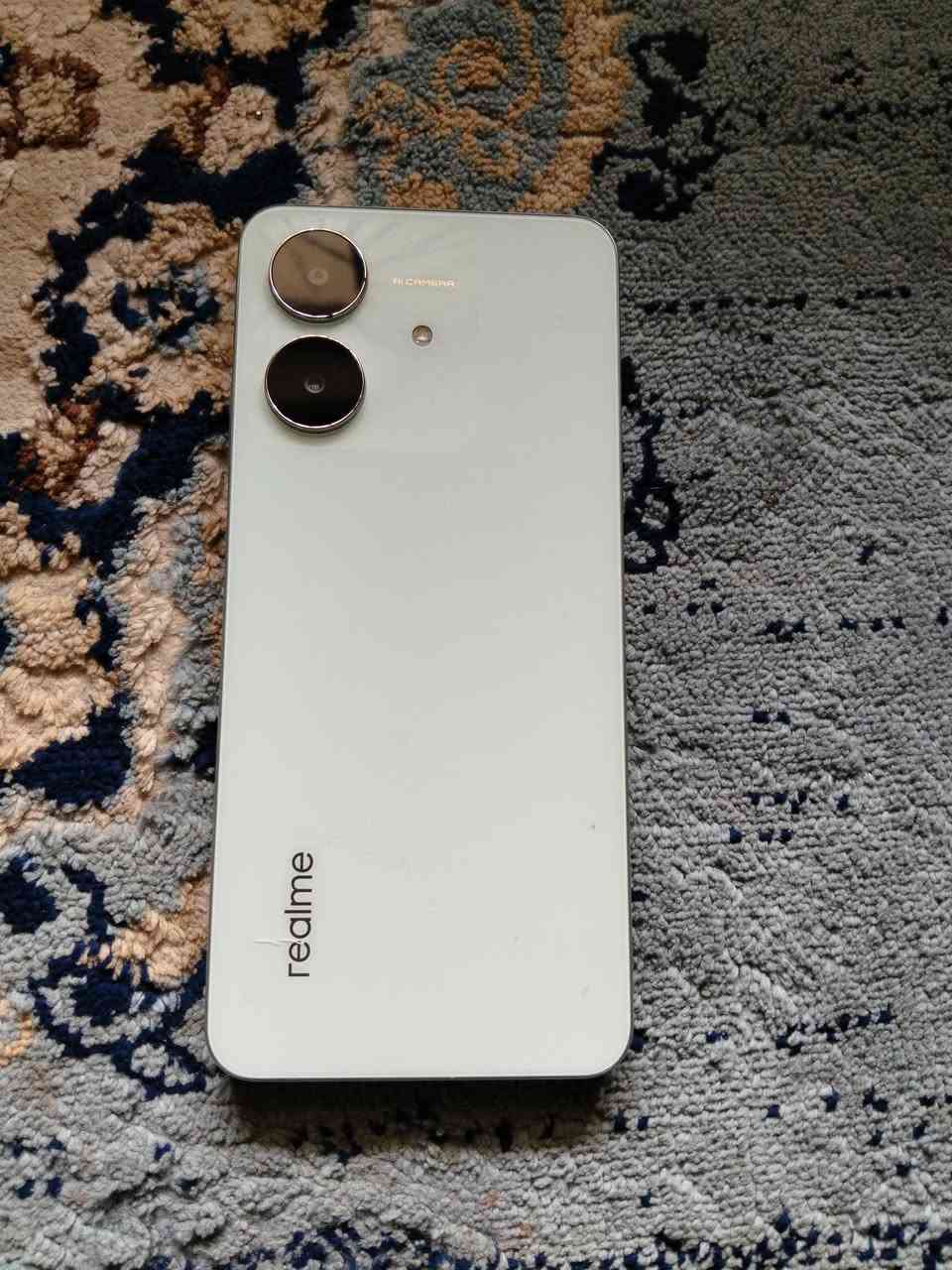 السلام عليكم موبايل للبيع ريلمي Note60x ذاكره 64 رام5 بضرر بسيط بالشاشه السعر 85) الاستفسار اكثر اتصال على هذا الرقم ***********
