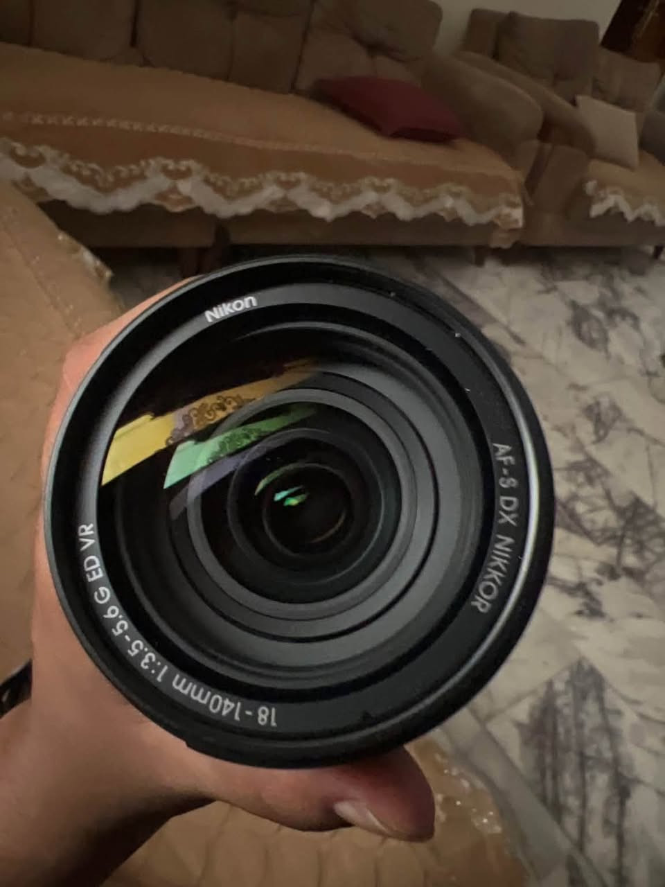 للبيع عدسة Nikon AF-S DX NIKKOR 18-140mm f/3.5-5.6G ED VR
✅ العدسة بحالة جديدة جدًا، لم تُستخدم نهائيًا.
✅ بدون أي خدش أو عيب، والفحص مفتوح للمشتري.
✅ صناعة تايلند، أصلية 100%.

💰 السعر: 250 ألف دينار.

📍 الموقع: الناصرية.

📞 للتواصل: ***********
