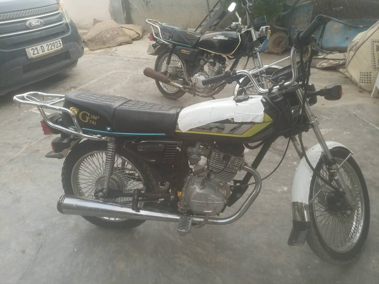 نامي پرو خمسه گير موديل 2020 اوراق بي محرك مفتوح بس بشرط محركه ميتين200 صفح كلاج جديد بدلته تاير گدام جديد بدلته كوشن جديد شادله تانكي وصفاحيات جديد كهربايات شغال ماطور فول فول شلعته بشرط ميت فيتر ابيعه سعره 420 بي مجال بصيط مكاني خانقين ميخاس شراي يتصل ***********
