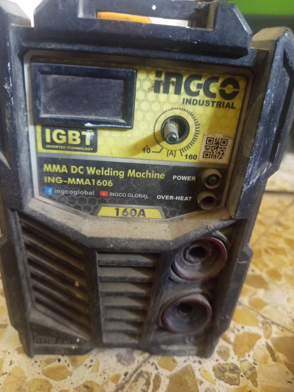 مكينة جسك اصلي تلحم انواع الحديد الثقيل +مكينة انيجيكو 160
***********
