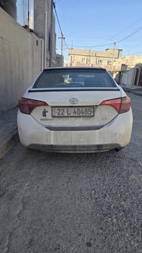 كورلا ٢٠١٧ اربع قطع بيها بدون دواخل  حجر بيئه بيها سعر ١٢٥ وبيها مجال ...