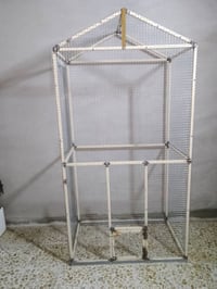 قفص حديد جديد غير مستخدم العرض ،  متر  النزال ،   60 سانتيم  الأرتفاع ...