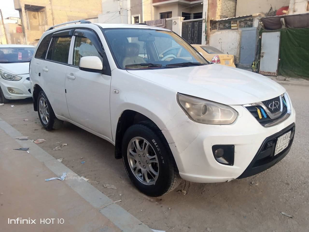 🚗 للبيع شيري تيكو 2013 🚗
✨ تلكيط خياس – كير كهربائي، جاهزة وبدون نقص، استخدام شخصي 
 مواصفات:
 • سلايت سقف
 • حساس خلفي
 • شاشة + كاميرا خلفية
 •  منضومه لد أمامي
 • خمسة ويلكب
 • كشنات جلد (تدفئة وتبريد)
 • تحكم ستيرن، تقفيل مركزي، مرايا كهرباء
 • نظام إيرباغ، سويج و بصمه
 
🔧 محرك، كير، حدادية ، ❄️
📄 سنويتها باسمي 
💰 السعر: 50ورقة وبيها مجال 
رقم موبايل /***********
مكاني / نجف-حي الانصار
