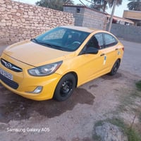 اكسنت موديل ٢٠١٢  وارد أمريكي حادثه جاملق أمامي بس بدون دواخل مكفوله م...