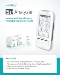 🔬 careSTART™ S1 Analyzer  مع مكتب أطلس للأجهزة والمستلزمات الطبية والم...