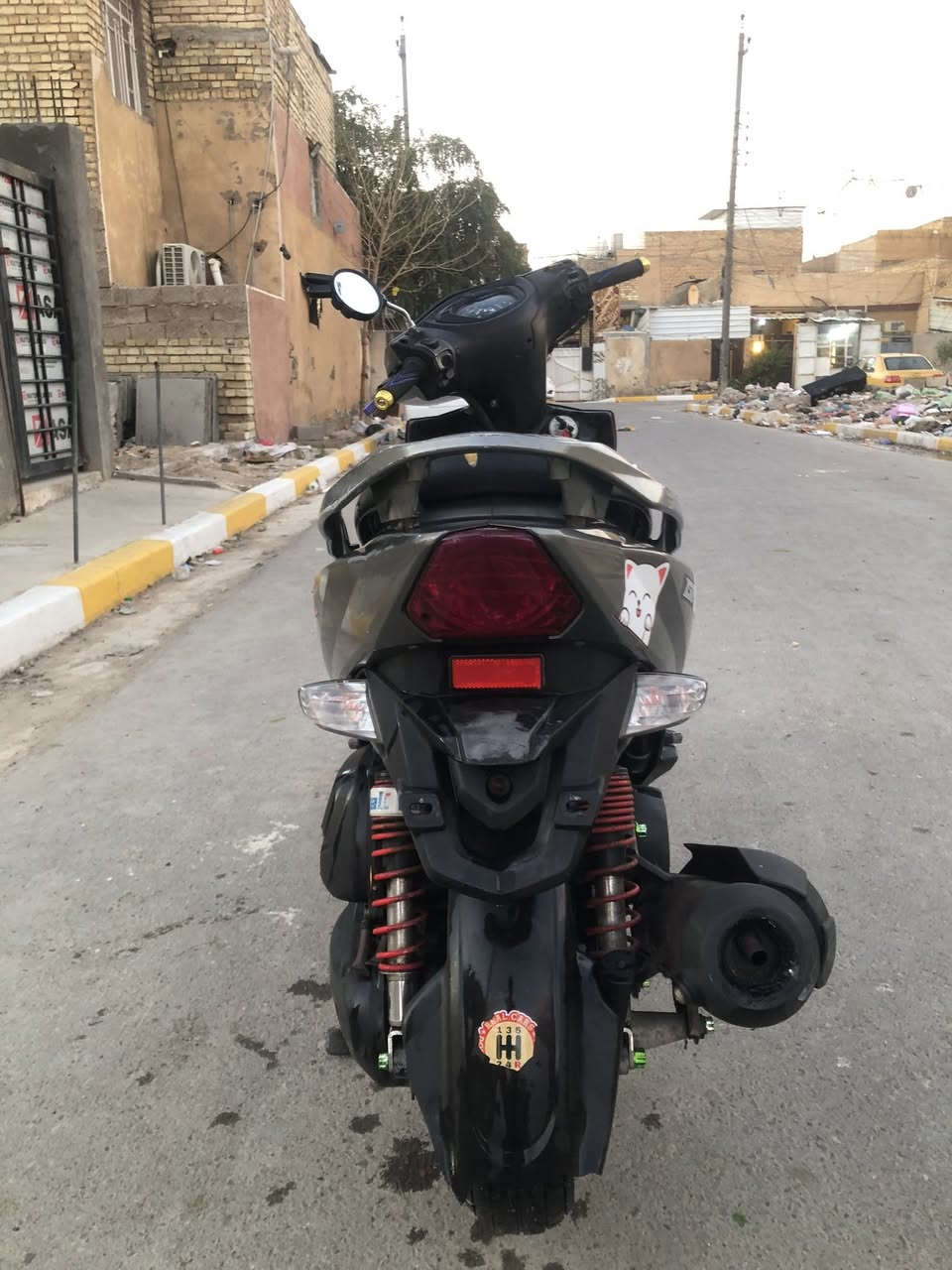 السلام عليكم جيتي ار موديل 11 مال رمبه صاله شهر من نازله من الرمبه ختم واحد  دراجه بعدها عل البلاد برغي ما مفتوح بيه دراجه كامله مكمله كلشي ما ناقصه كهربائيات شغالات 🛑ملاحضه الدراجه بس سلف نوزل ميجي بيه هندر الرقم ***********
