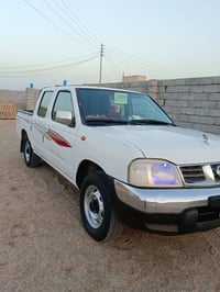 بيك اب نيسان 2009ياباني سياره مكفٕوله وجاهزه محرك كير اكسن شرط حداديه ...