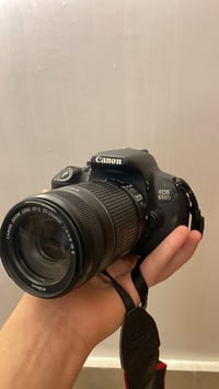 كامره 650D • عدستين 55-255 • بطاريتين اصلية