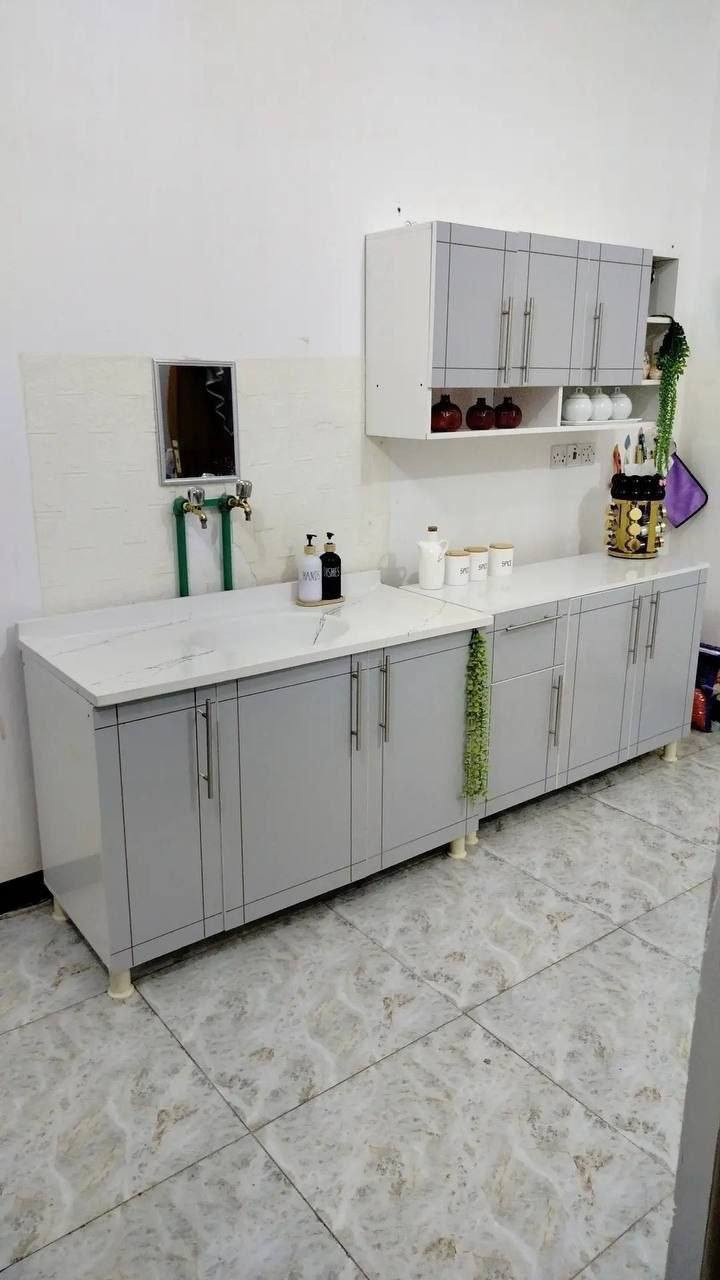 ✨كاونتر mdf 
✨القياس متر و ٢٠  ارضي وملحق مع سنك متر و٢٠
✨السعر 200 فقط 
✨✨✨✨✨✨✨✨✨
✨
✨اذا تريد السنك متر ونص اضافه ٢٥ عالسعر 
✨اذا تحب تضيف فاترينا اضافه ٨٥ عالسعر 
✨اذا تحب تضيف مجر واحد اضافه ١٠ عالسعر
✨اذاتريد تضيف تلث مجرات اضافه ٢٥ عالسعر
التوصيل بغداد مجاني


**إذا كنت صاحب هذا الإعلان وتريد حذفه لأي سبب، رجاءا أرسل رسالة إلى الدعم الفني**