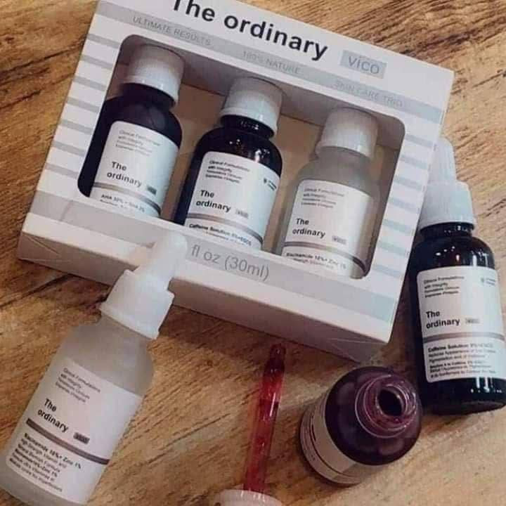 بكج اوردنري الاصلي🇨🇦
بكج اوردنري هو الاقوى للتصبغات وتصفية البشرة وتسويهة مراية💖
#الاصلي الكندي 🇨🇦🇨🇦🇨🇦
يتكون ثلاثي العناية بالبشرة العادي 3 في 1 من محلول تقشير عالي الجودة ومحلول كافيين ونياسيناميد ، وهو مثالي ✨ لجميع أنواع البشرة.✨
🔥 بكج اوردنري هو الاقوى للتصبغات 

✔️ مجموعة كاملة للعناية بالبشرة 3 في 1 لتصحيح لون البشرة من The Ordinary تساعد على تحسين لون البشرة غير المتكافئ وتشجع على بشرة صحية.
✔️ يقلل من الرؤوس السوداء و البيضاء 
✔️ يزيل آى تصبغات فى البشره
✔️ يقلل من اثار و علامات الحبوب  ويهدئ من احمرار والتهاب الحبوب حتى تختفي كليا
✔️ يقضي على مشكلة لمعان البشرة والدهون

✔️ مجموعة كاملة للعناية بالبشرة 3 في 1 لتصحيح لون البشرة من The Ordinary تساعد على تحسين لون البشرة غير المتكافئ وتشجع على بشرة صحية.
✔️ يقلل من الرؤوس السوداء و البيضاء 
✔️ يزيل آى تصبغات فى البشره
✔️ يقلل من اثار و علامات الحبوب  ويهدئ من احمرار والتهاب الحبوب حتى تختفي كليا
✔️ يقضي على مشكلة لمعان البشرة والدهون

يتكون من 3عبوات الأساسية: 💞

١-سيروم الكافيين لعلاج الهالات السوداء والتجاعيد وانتفاخ الجفن.
٢-سيروم التقشير بأحماض الفواكه لعلاج كافة مشاكل البشرة.
٣-سيروم نيسانميد لعلاج المسامات واثار الحبوب وشد البشره 
#الاصلي💯 #المنشأ #كندي🇨🇦
السعر٣٠ الاف 
🚗يوجد خدمة توصيل لجميع محافظات العراق ٤ الاف 🚘


**إذا كنت صاحب هذا الإعلان وتريد حذفه لأي سبب، رجاءا أرسل رسالة إلى الدعم الفني**