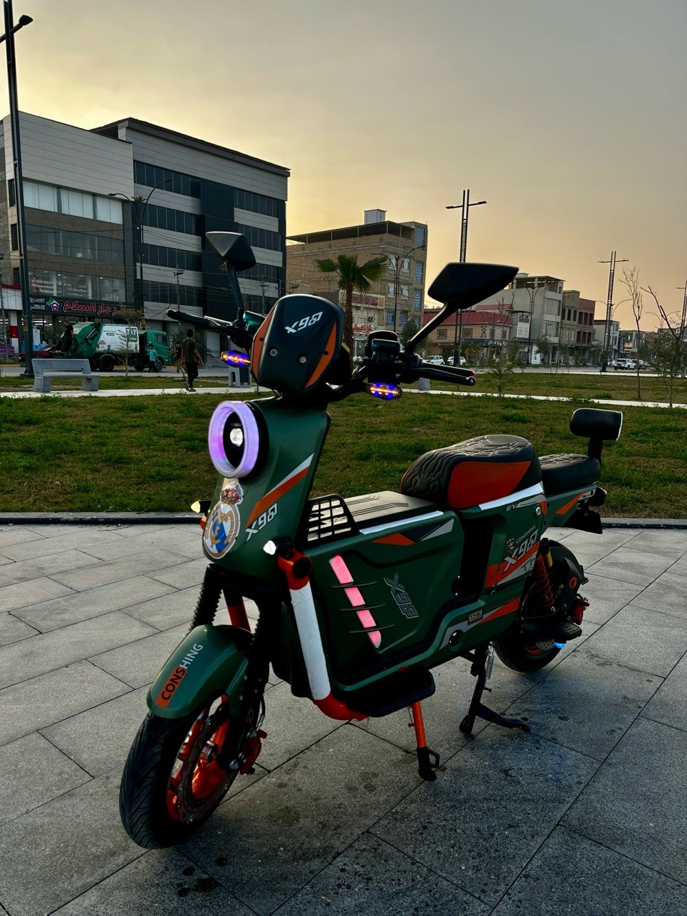 
دراجه شحن ليثيوم مع ضمان عالبطارية سنتين للبيع x900 للبيع بطارية ليثيوم 
2025 
اللون زيتوني
بيه درع صفحتين 
الدراجه جديده كلش حلوه ونضيفه شخط مابيهه
تقريبن صارلة  3اشهر من اشتريتهه
وماطلع بيهه من البيت للمدرسه 
للمراوس عادي بس كون تعجبني 
تحتوي على بصمتين  
 السرعه الحقيقي75
شلعه قويه كلشش 
الدراجه حلوه وسريعه ومكفوله من كلشي 
 من الشخوط الضربه القويه
🔴ملاحضة 
:البطارية ليثيوم وبيهه وصل ضمان سنتين من الوكاله
وموجود وصل شراء  يعني سنتين تمشي بيه مطمأن 
مشتريهه ب900 الف 
ورايدهه  725 الف وبيهه مجال قليل للشراي،
 
العنوان : البصرة ياسين خريبط 
الرقم : ***********