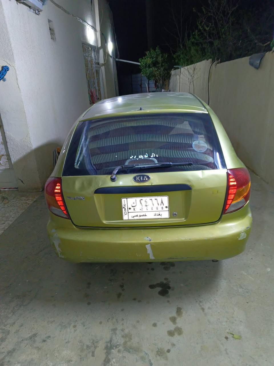 سلام عليكم كيه ريو موديل ٢٠٠٠ رقم بغداد السياره جاهزه وحلوه بيع او مراوس السعر ٣٠ وبيه مجال المكان بابل موبايل ***********
