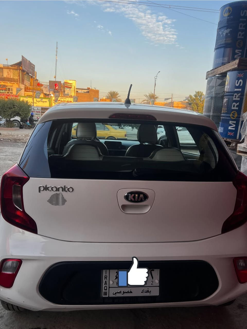 يا الله
سلام عليكم 
كيا بيكانتو 2020 4 سلندر 
سيارة جديدة بمعنى الكلمة 
ماشية 8785زيرووو 
سبيرها منازل نهائياً
مكفولة سيارة فقط بيها تلحيضات بل دعاميات موضحه بصور
السعر ب120 ورقة 
***********
