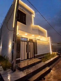 دار ١٠٥ متر ركن على شارعين شارع١٥ م البيت يحتوي على ٣نوم البيت بناء حد...