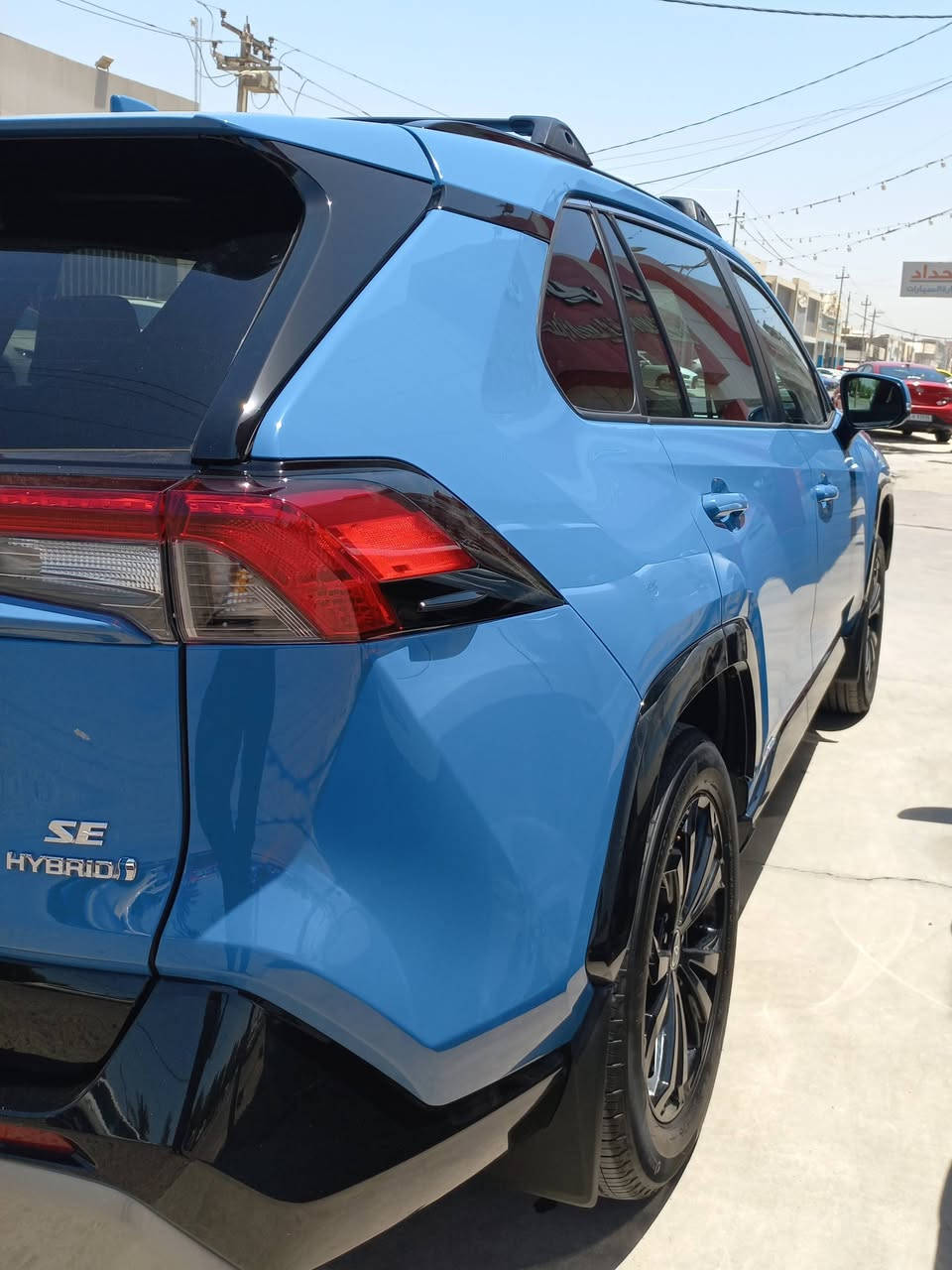 RAV4 Hybrid 2024 (SE)
فئة SE  لون بحري مميز 
محرك 2.5 هايبرد AWD
السياره فتحه 
أنظمة أمان (رادار + مسار )
بصمة تشغيل + دخول ذكي
 كشنات كهرباء 
حساس مطر وبعد مواصفات اخرى
ماشيه 11الف ميل
مواصفات عملية ومريحة
السياره بدون صبغ ولاتبديل 
السياره دخول جديد

ملاحظة:

( الحادث موضح بالمنشور

📍 الموقع: بغداد الكرخ

لل استفسار اكثر اتصال عل رقم*********** مواتساب وماسنجر متوفر
