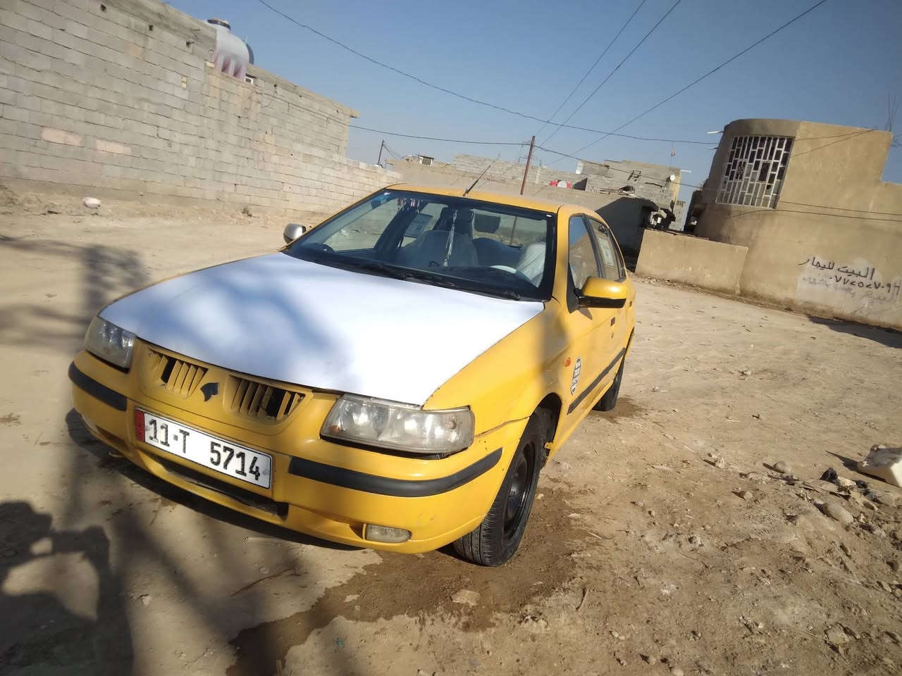 السلام عليكم سمند للبيع موديل ٢٠١٠ كفاله عامه المكان كوت العزيزيه سياره خير من الله للتصال ***********  كل نقص ما بيهه
