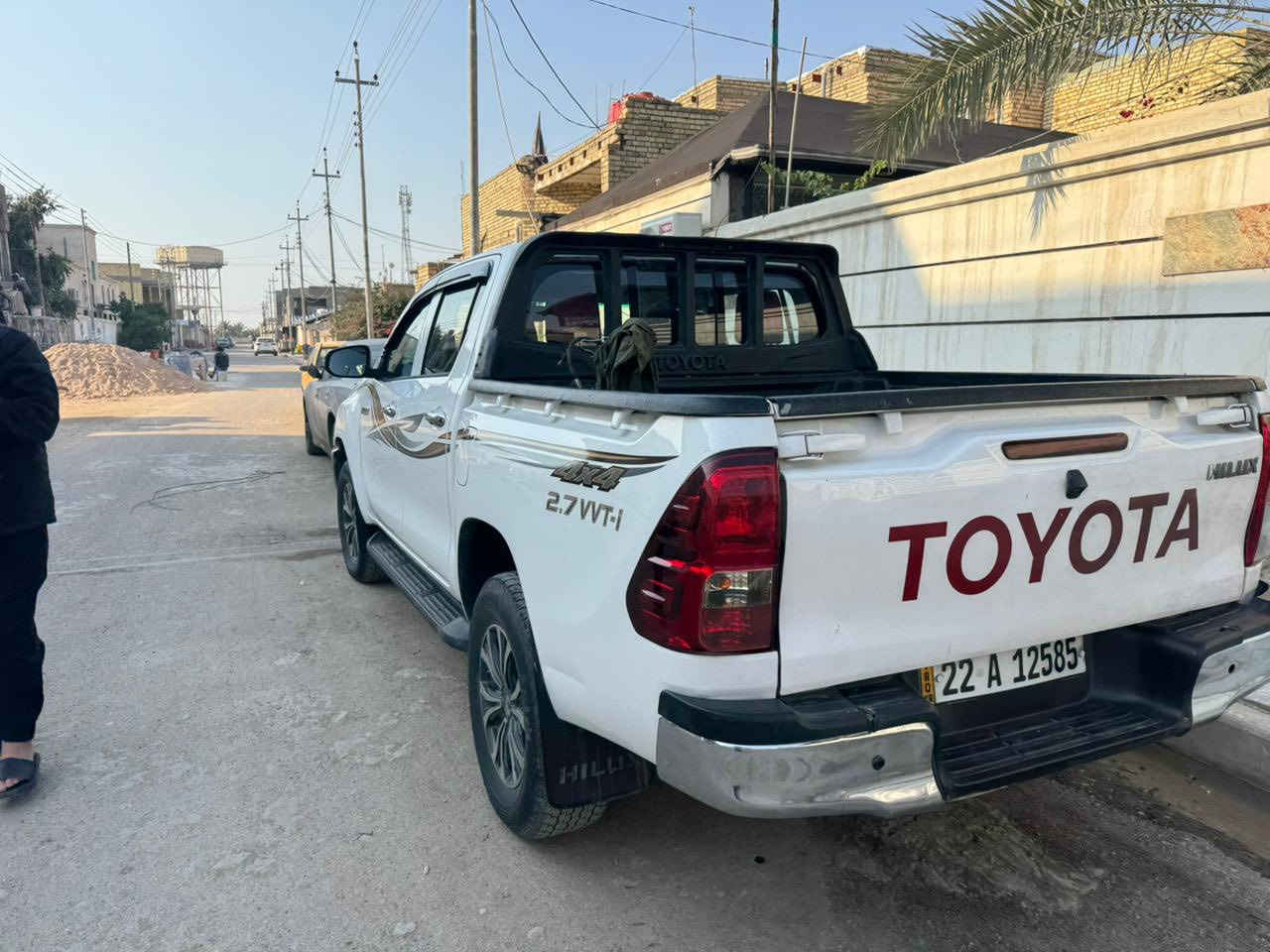 تيوتا هايلوكس فور ويل كاز موديل 2017 كفالة
السعر 220 وبيه مجال
المكان ميسان 
للاستفسار ***********
غير متوفر ع الفيس
