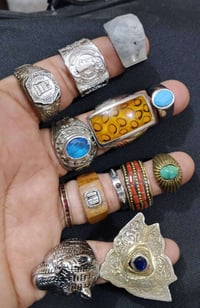 خواتم فضه وسبع معادن وأحجار مصوره للاستفسار 07712216658