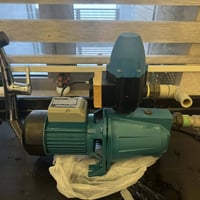 ماطور ماء • حجم كبير • مستعمل قليل