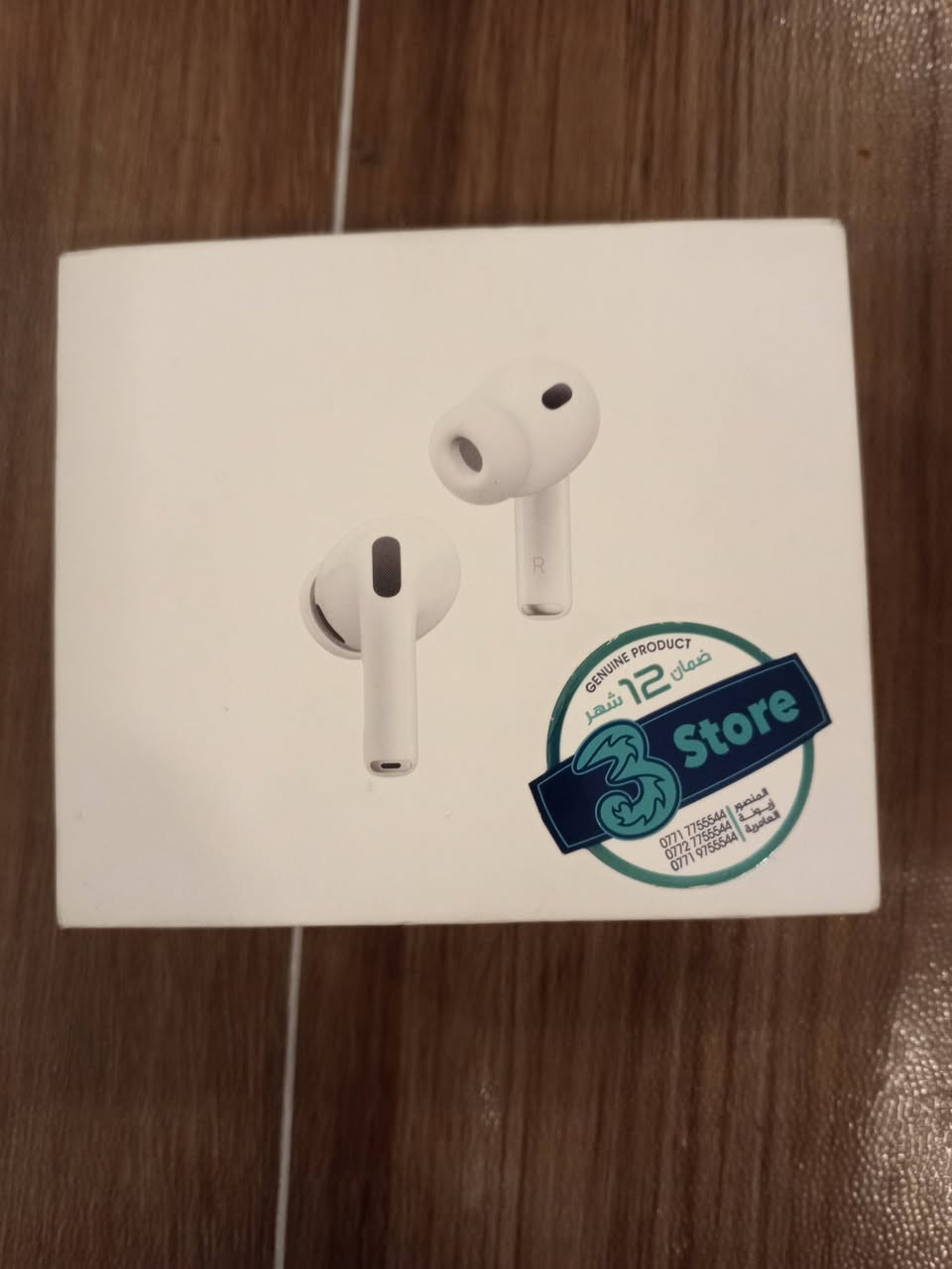 سماعه Airpods pro 3 الجيل السابع اصليه ضمان 12 شهر
اخر اصدارات ابل 

مع كامل الملحقات 
السماعه جديده بمعنى الكلمه 

صارلها 20 يوم
 
عنوان بغداد البياع 
واتساب ***********
300 قفل 
مميزاتها 
عزل 100% 
ترجمه جميع اللغات 
قياس نضبات القلب 
وهواي بيها مميزات ابحث عنها
