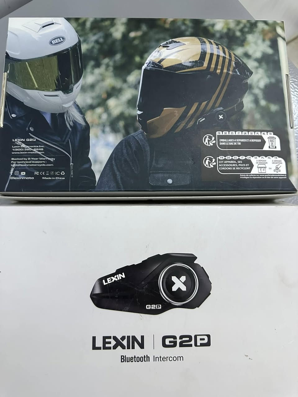 سلام عليكم 
خوذه وسماعه جديد جديد جديد ممستخدم شرط تجي وتشوف النضافه بعينك 
الخوذه حجم xxLفج قلاب شرط قوى ومتانه مشتريها من امزون ماركه RZ سعر 50قفل 

سماعه بلوتوث شرط تجي وتشوف الصوت عالي كلش مايك للاتصال كلش واضح شرط الفحص امزون ماركه LEXINسعر 50
 
مكاني قرب جامعة تكريت ***********
