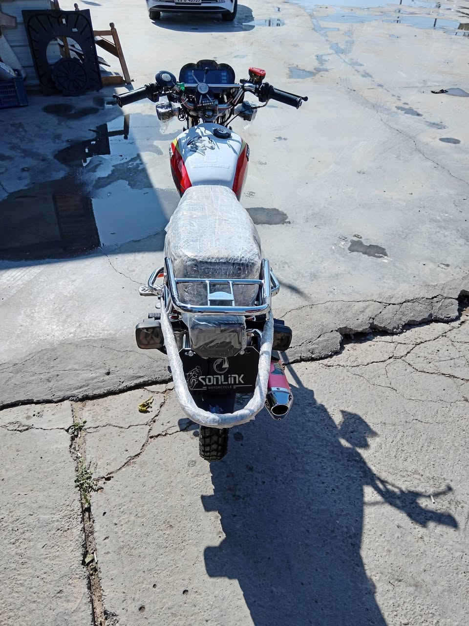 سلام عليكم دراجه سيفان موديل 24كفاله خير من الله مكينه شلعه تايرات جدد دبلات خلفيه او امامي جدد مابيها اي نقص كهربائيات سلف هندر اشاير لايت عالي ناصي نشرات كامله شاشه شغاله تعرض فيديو أوراق كامله السعر650بيها مجال مكان ديالى شهربان جسر
مهروت شراي يتصل *********** الموشراي لايعلق
       ملاحضه الصالنصه مووياها مالتها موجوده جعره
