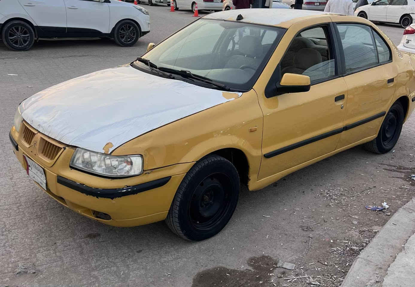 سلام عليكم سمند 2011 رقم نجف مصفره هيه وغرامات كير ومكينه خير من الله  سنويه ل 2028 مكاني النجف ( اني مكلف بل نشر) رقم ***********
