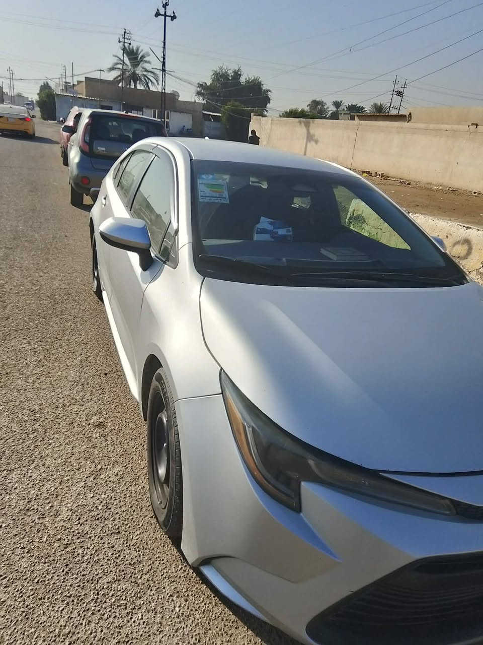 لسلام عليكم سيارة كورلة للبيع موديل 23وارد امريكي السيارة معوقين نضيفة كل نقص ما بيه لسعر 165لرقم ***********
