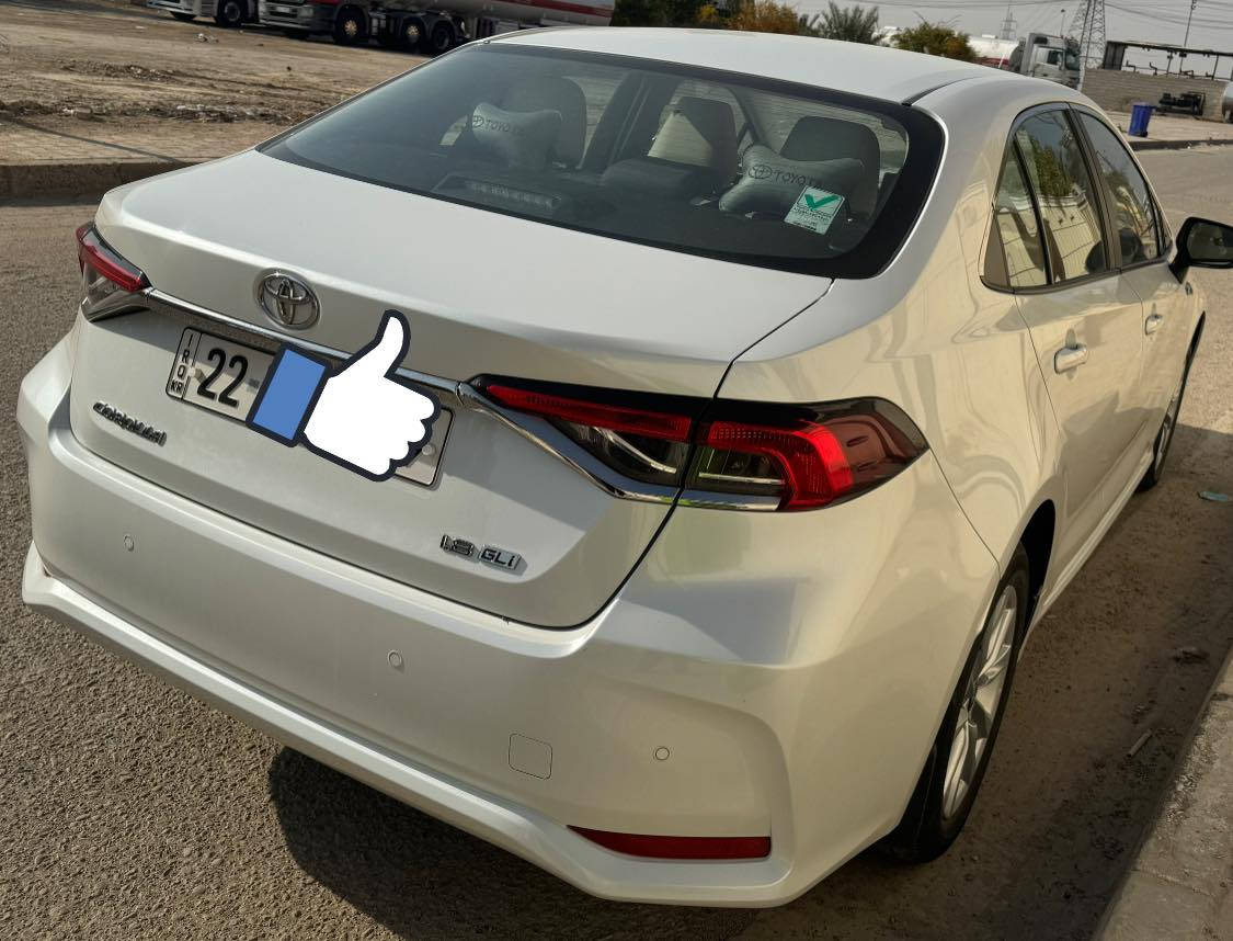 كورلا ٢٠٢٤ سازز بنزين فقط
فول فتحه بصمه مكفوله اربيل السعر ١٨٧ للاستفسار *********** مكان السياره الرمادي
