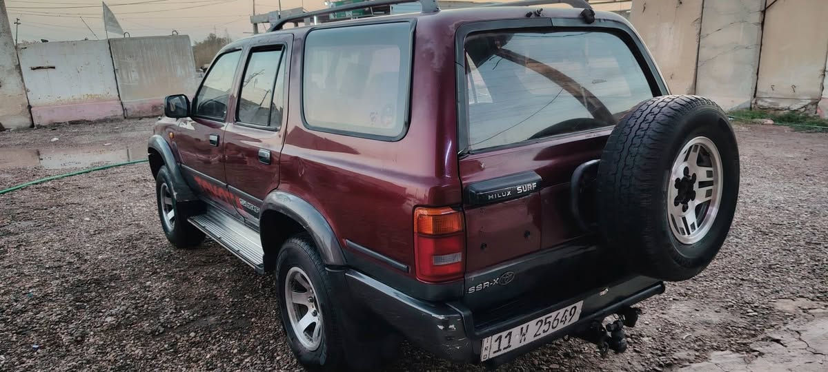 سلام عليكم سورف موديل 1997 محرك بلاد بغداد بسمي مراوس او بيع سعر ٦٠   ***********
