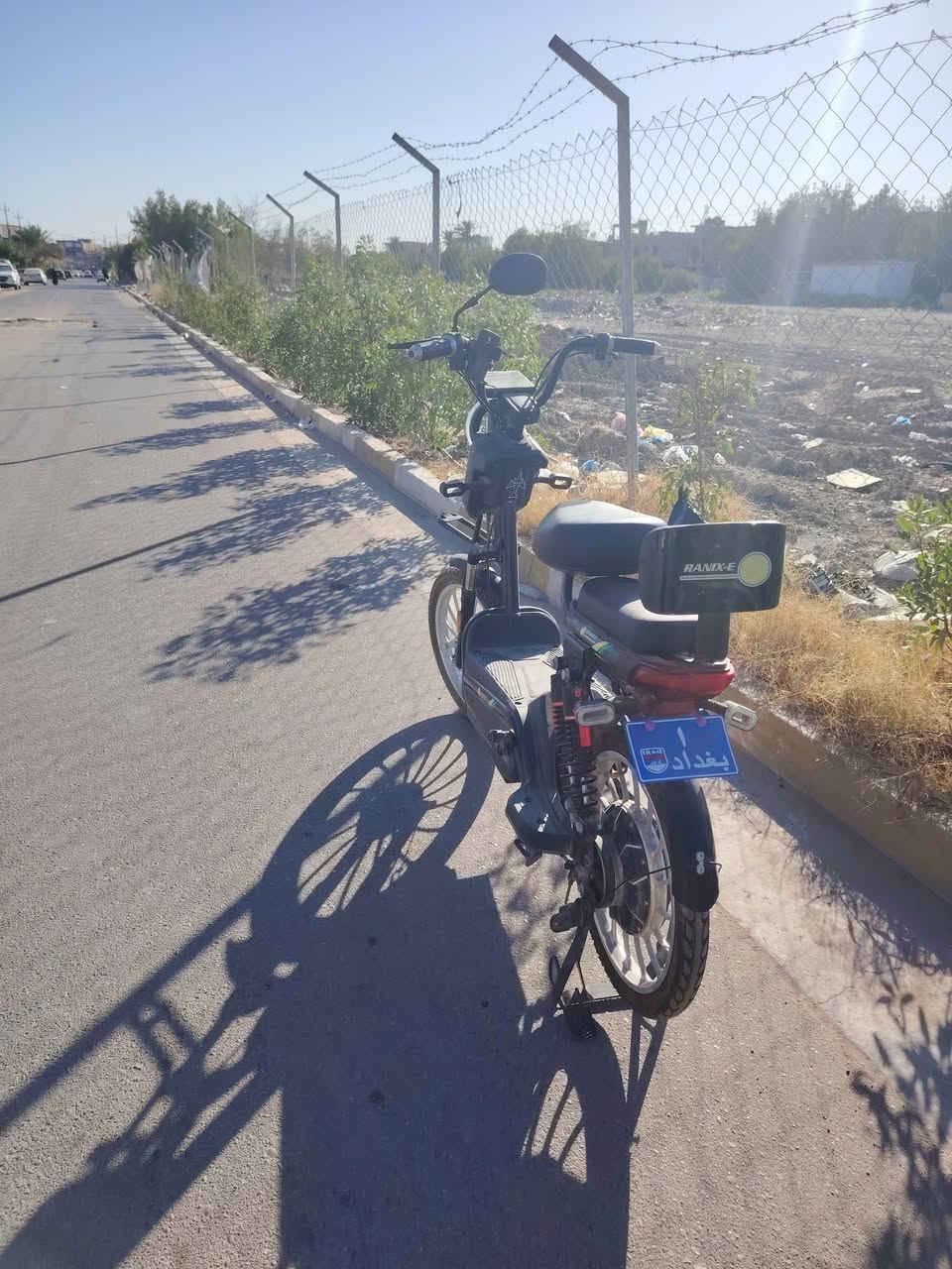 سلام عليكم دراجه شحن نقص باتري فقط كلش نضيفه مكان حي جهاد بغداد سعر125ستفسار***********
