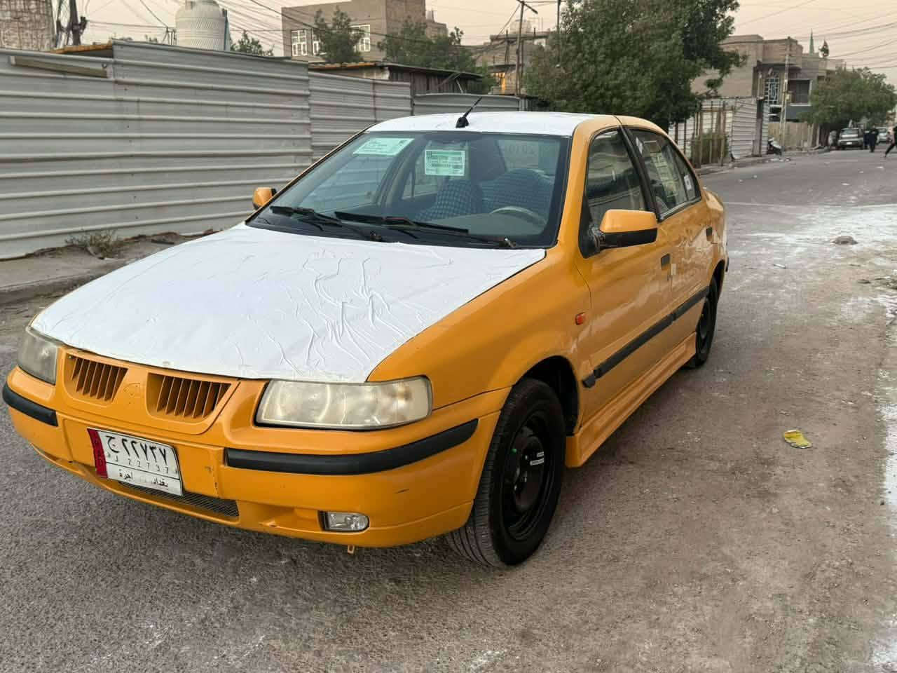 السلام عليكم ورحمه سمند مديل 10كير او محرك مكفولات كهربائيات كل شغاله كاعيه جلد داخل كلش حلوه رقم بغداد ألماني شرط التحويل السياره لا ضربه ولا تبديل بس صبغ هلال او يم البكلايت اوباب السائق اثر طخات عله كد هن مكان السياره بغداد العبيدي قرب التربيه سعر 23اوبيها مجال بصيط الشراي يتصل علا الرقم صدر امامي او خلفي جديد ***********هاذا رقم تبريد عوزه كلج او غاز
