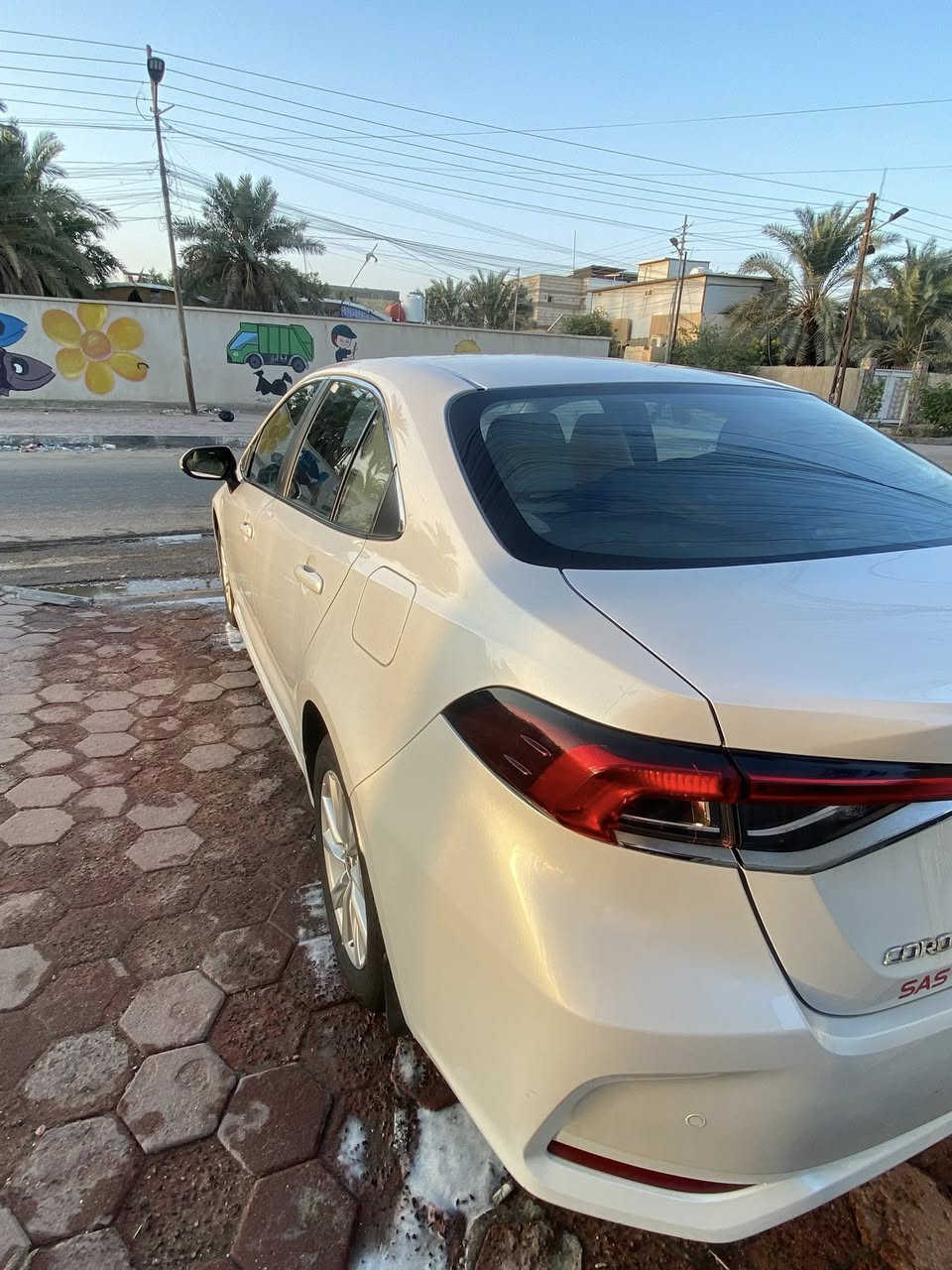 السلام عليكم للبيع كورولا ساز 2024
ماشيه38 
سنويه 29 
مواصفات 
بدون فتحه 
تحكم ستيرن 
حساسات امامي وخلفي 
شاشه 
عينه دجتل 
بصمه 
دخول ذكي 
السياره مال بيت وحيل نضيفه 
مكفوله ماعده رصعه خفيفه واجامه اماميه طاكه 
مكاني البصره السعر182 وبيها مجال حك الجيه 
  ***********
