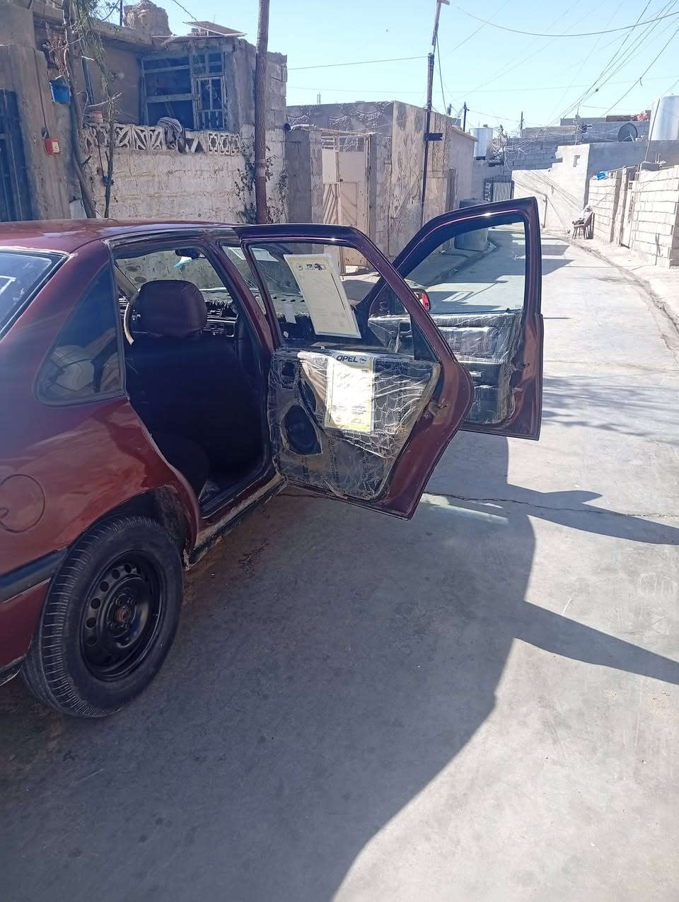 سلام عليكم موديل 91
بيع سريع فكترا 16 قايش عريض محور كابريته سياره لوك دوشمه جديد رقم بغداد الماني شرط الحاسبه صبغ عام جديد 
بدون خياس تخم تاير جدد صدر امامي خلفي جديد كهربيات كله شغاله مسجل سمعات كله شغال سياره كل عيب مابي السعر 20وبي مجال بصيط وترهم مراوس حسب القناعه مكان كركوك سنويه كارتونيه من 2020 صاقطه الشراي خابر ودلل ‏‪0772 542 7827‬‏
